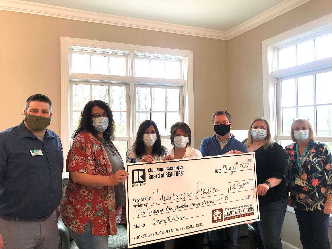 CCBR makes donation to Chautauqua Hospice News, Sports, Jobs